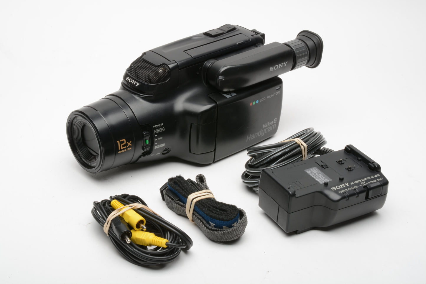 Sony CCD-FX730 8mm Camcorder Video camera, tested, great for copying editing