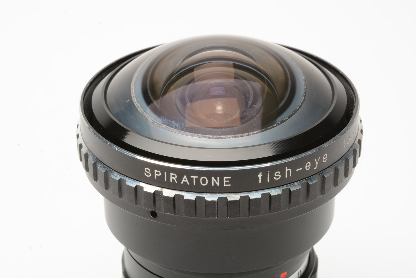 Spiratone Fish-Eye .15X lens, caps + 49mm Adapter + Case