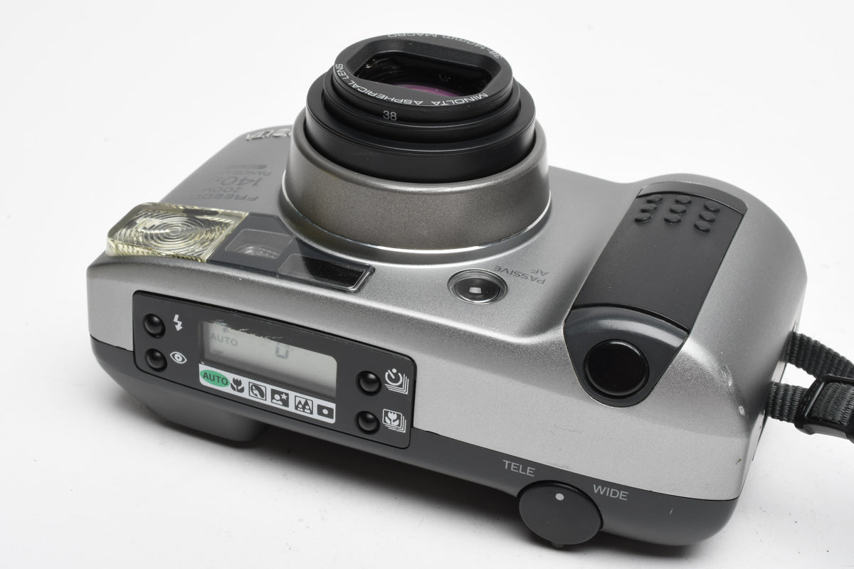 Minolta Freedom Zoom 140EX QD Pano 35mm Point&Shoot w/38-140mm zoom, Tested