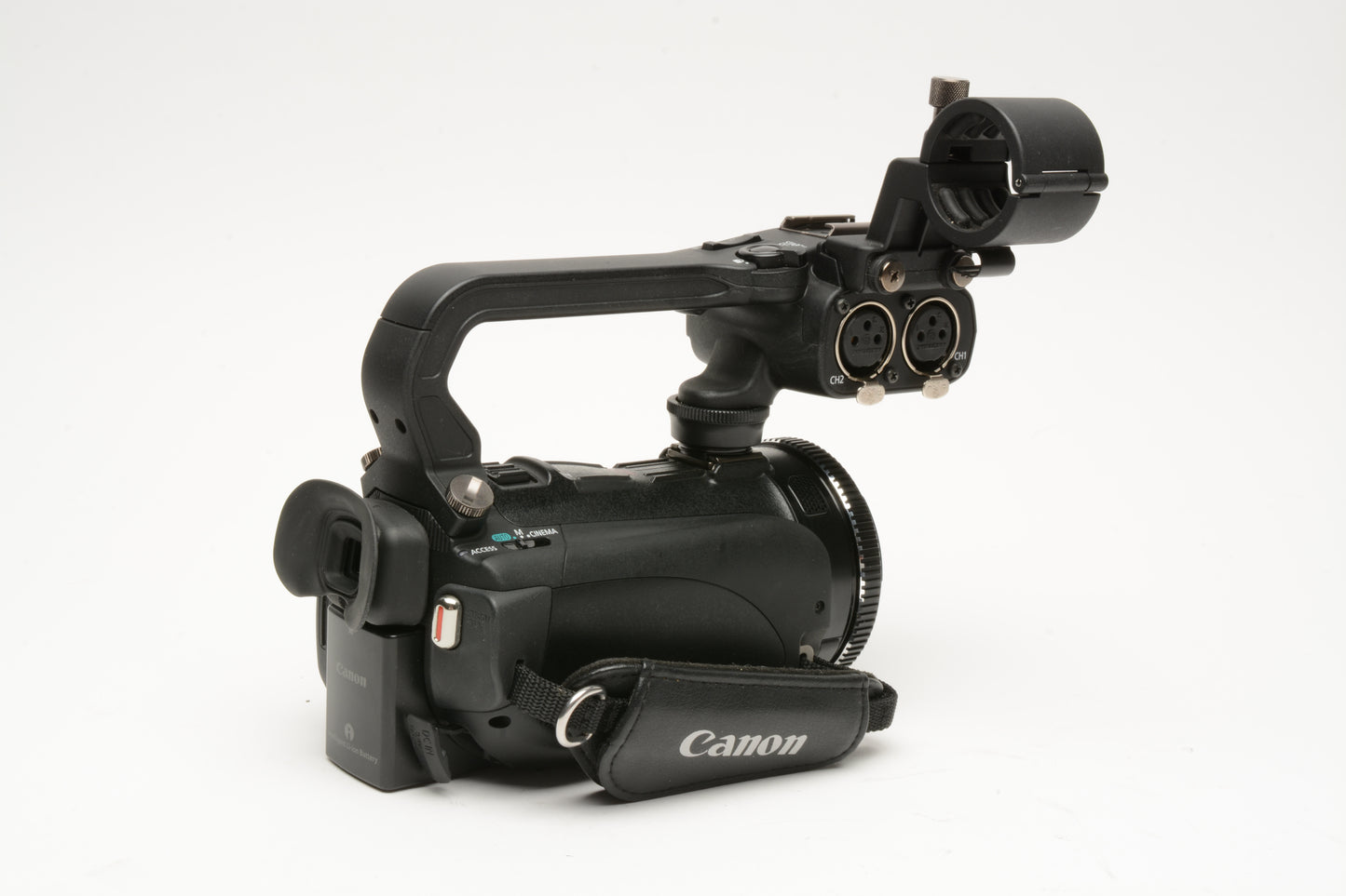 Canon XA10 Digital video camcorder w/batt, handle, Clean! Tested