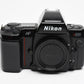Nikon N8008 35mm SLR Body, cap, strap, tested, Good!