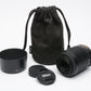 Nikon AF-S Nikkor 55-200mm f4-5.6G EF VR, very clean, hood+caps+pouch