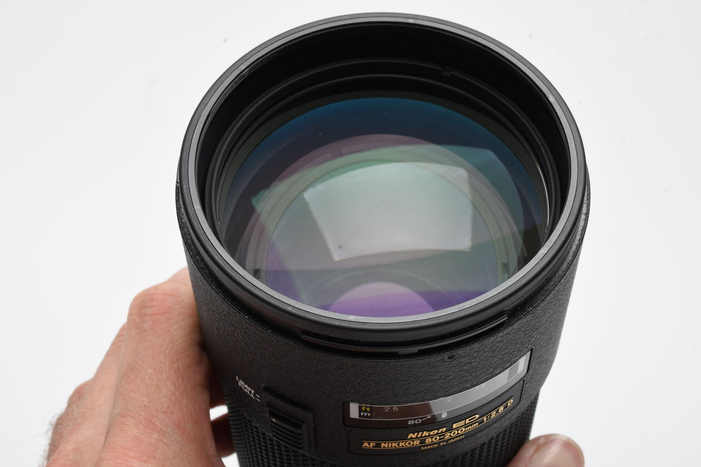 Nikon AF 80-200mm f2.8D ED zoom lens, caps, Nice & Sharp! Clean