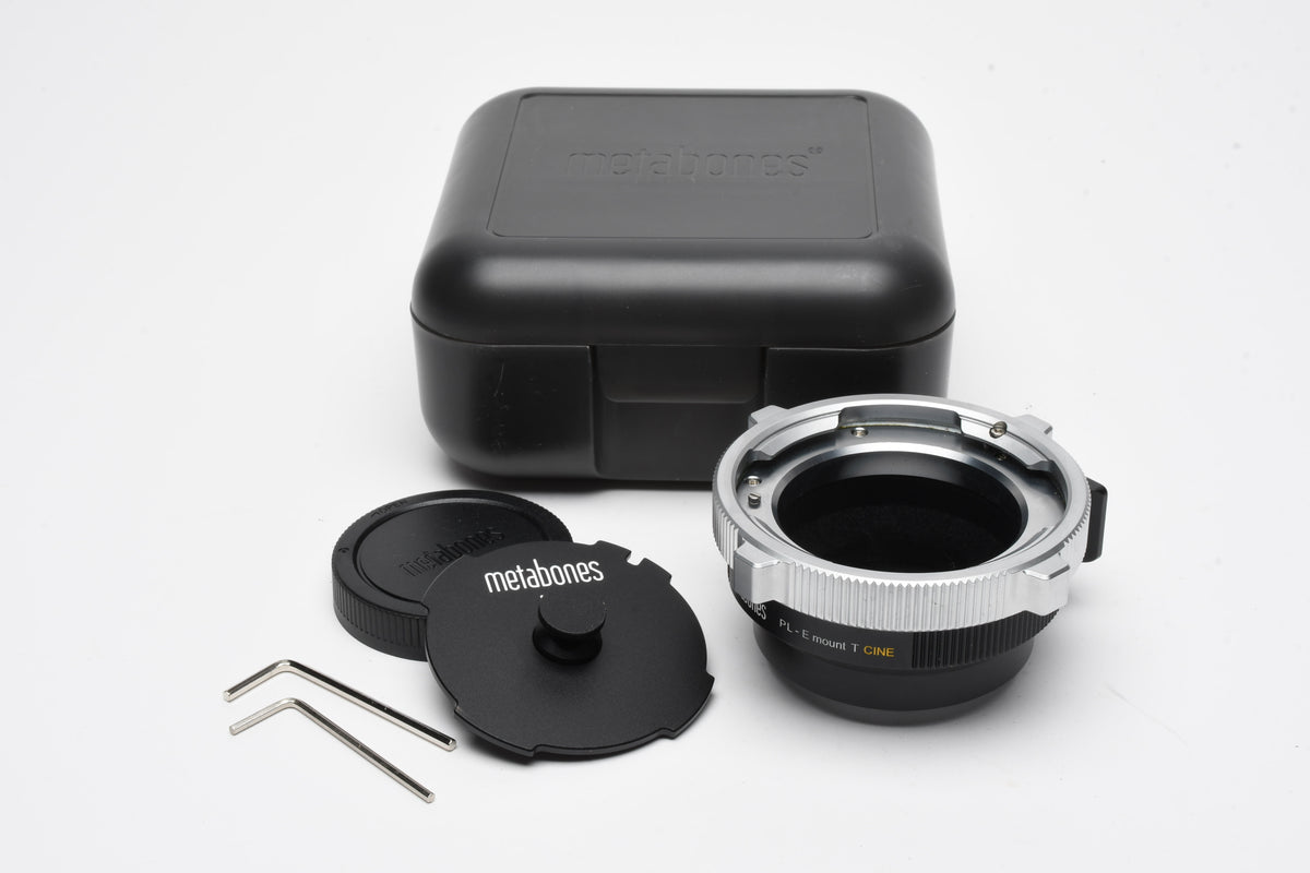 Metabones PL to Sony E Mount T Cinema Adapter in Jewel Case, Mint-