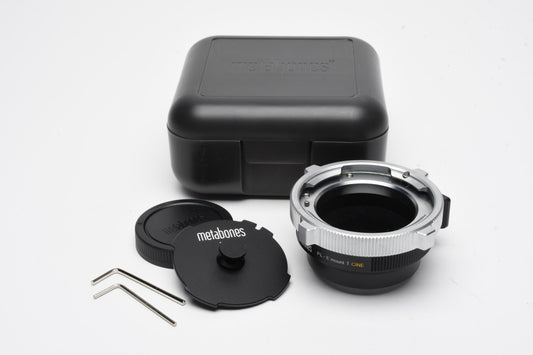 Metabones PL to Sony E Mount T Cinema Adapter in Jewel Case, Mint-