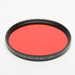 Tiffen 82mm 25 Red 1 filter in jewel case, very clean