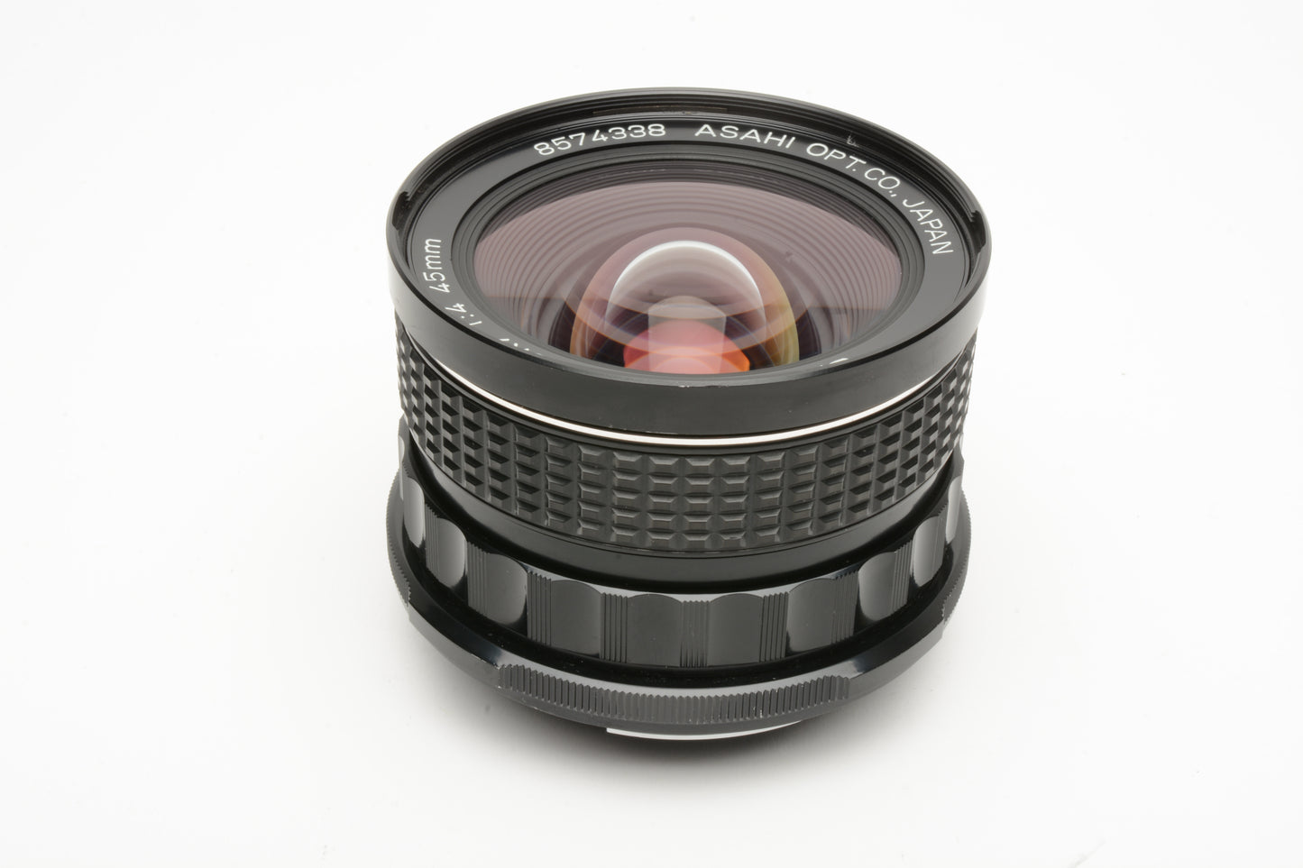 Pentax SMC 45mm f4 lens for Pentax 67, Latest version, caps, UV, Nice