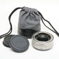 Canon EF 1.4X II extender teleconverter w/caps, pouch, barely used, Mint-