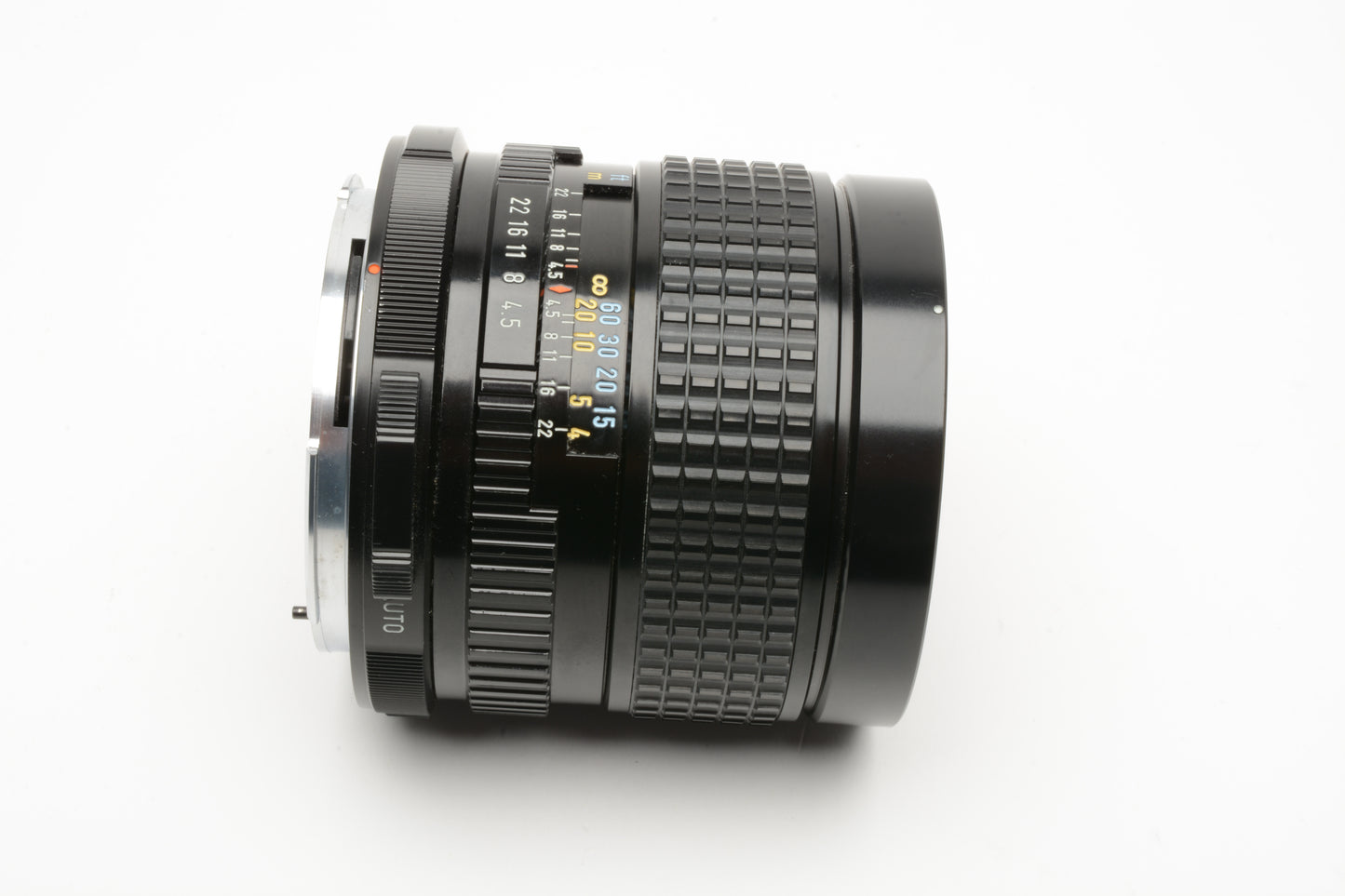 Pentax SMC 75mm f4.5 lens for Pentax 67, Latest version, caps, UV, Nice