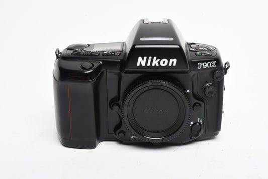 Nikon F90X N90s 35mm SLR Body w/MF-25 data back, Clean, Works great!!