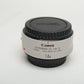 Canon EF 1.4X II extender teleconverter w/caps, pouch, barely used, Mint-