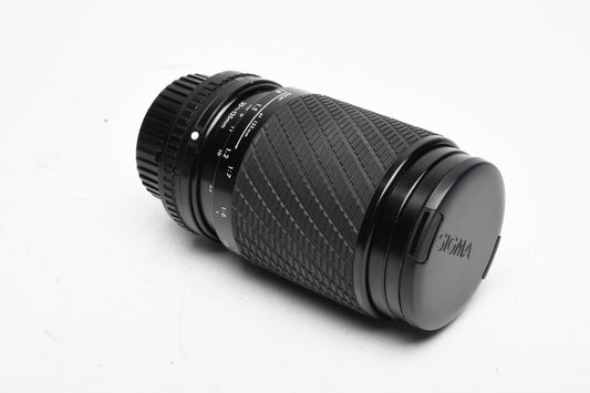Sigma 35-135mm f3.5-4.5 zoom lens for Nikon Ai-S, Caps, Hood, UV, Nice