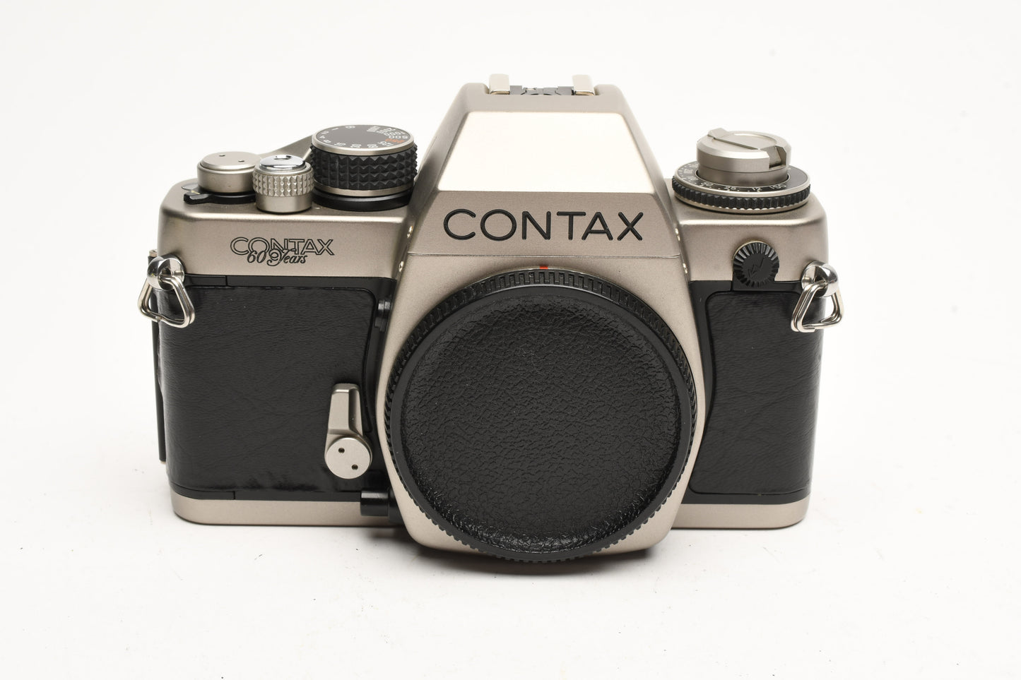 Contax S2 35mm SLR Body 60 years Anniversary issue, Mint- + Manual