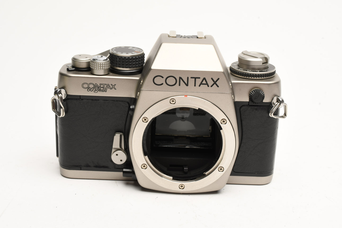 Contax S2 35mm SLR Body 60 years Anniversary issue, Mint- + Manual