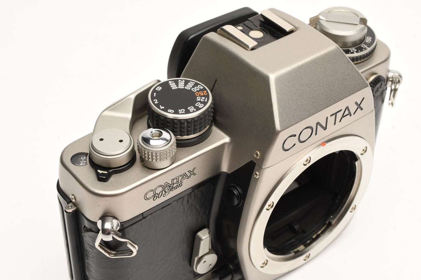 Contax S2 35mm SLR Body 60 years Anniversary issue, Mint- + Manual