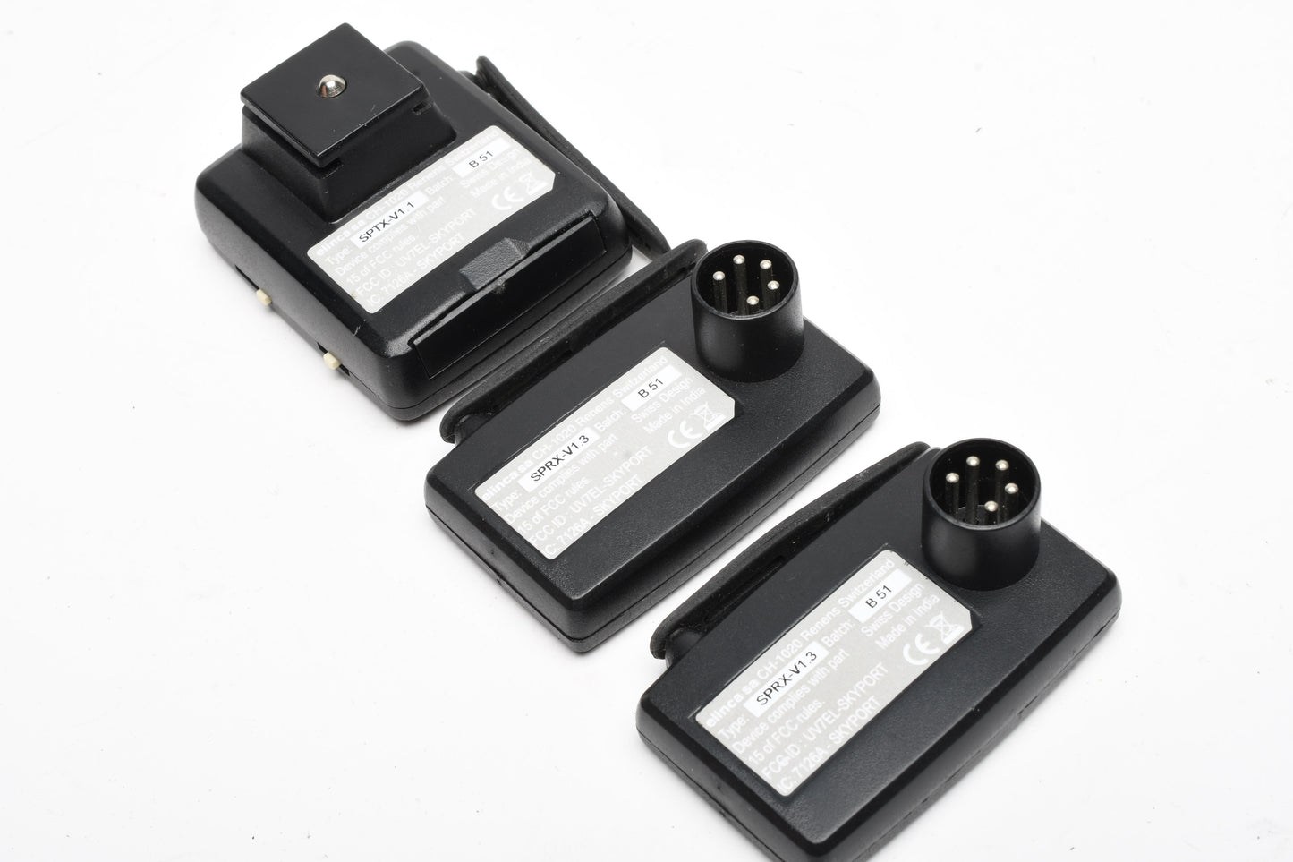 Elinchrom EL-Skyport Transmitter + 2X Transceiver RX Kit in case, Great
