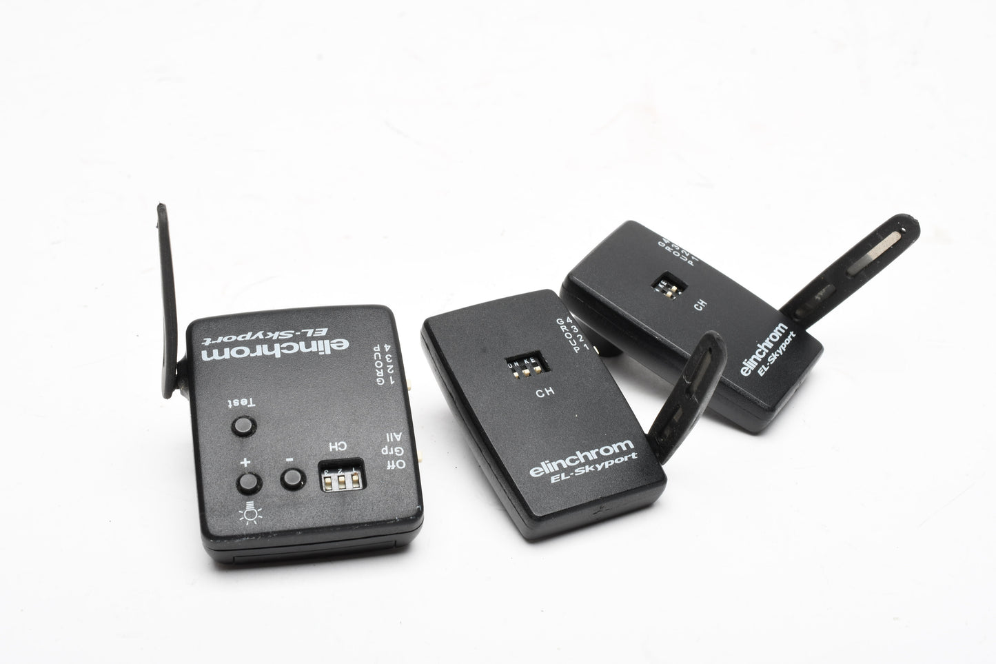 Elinchrom EL-Skyport Transmitter + 2X Transceiver RX Kit in case, Great
