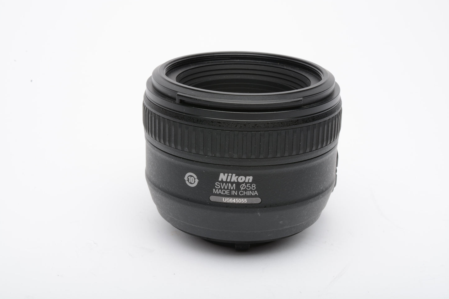 Nikon AF-S Nikkor 50mm f1.4G Lens, caps, hood, pouch, clean & sharp!