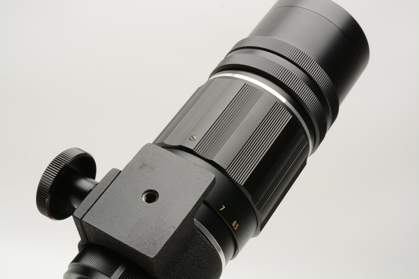 Pentax Super Takumar 300mm f6.3 M42 Mount lens, case, hood, caps, Mint