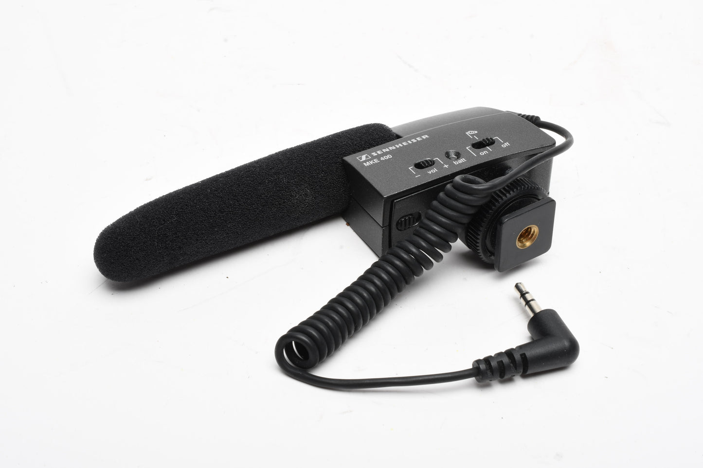 Sennheiser MKE 400 Compact Video Camera Shotgun Microphone MKE400