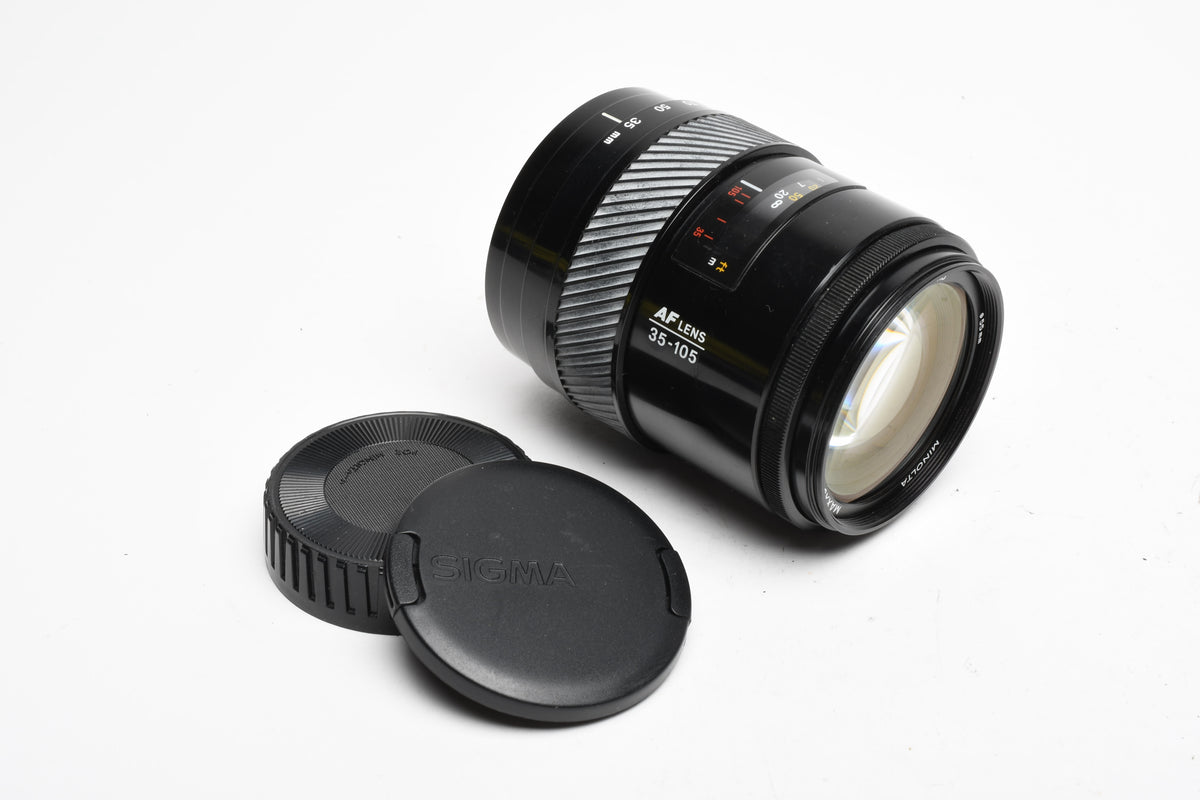 Minolta Maxxum AF 35-105mm f3.5-4.5 Macro Zoom Lens w/Caps