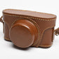 Spartus 35F Model 400 Vintage 34mm camera w/Case, works