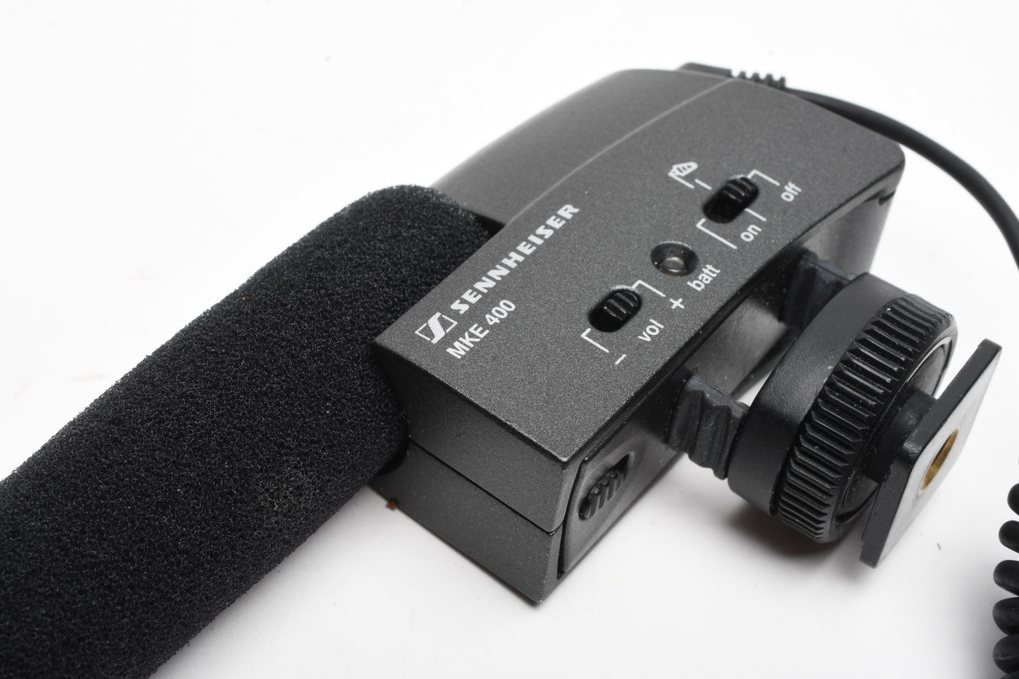 Sennheiser MKE 400 Compact Video Camera Shotgun Microphone MKE400