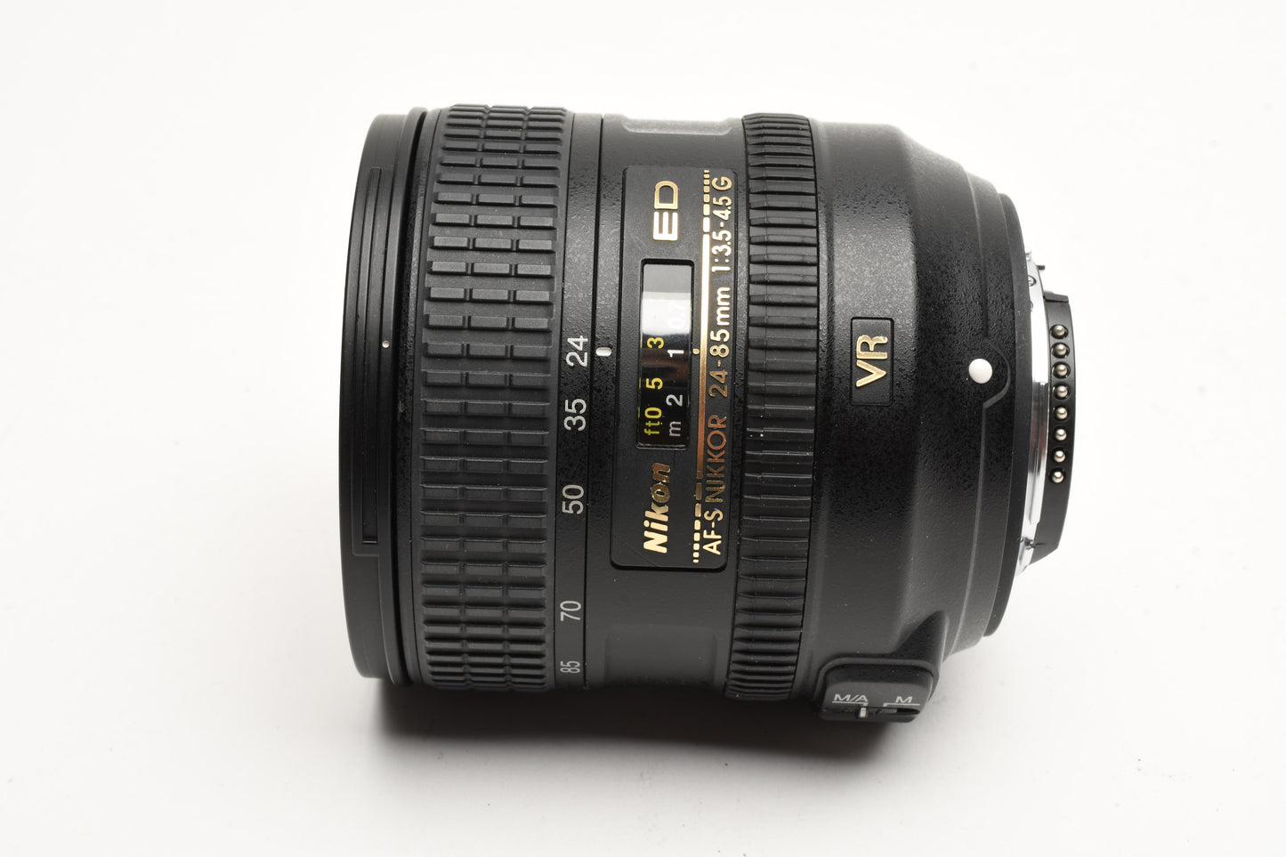 Nikon AF-S 24-85mm f3.5-4.5G ED VR, gently used, caps, very clean and sharp!