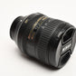 Nikon AF-S 24-85mm f3.5-4.5G ED VR, gently used, caps, very clean and sharp!