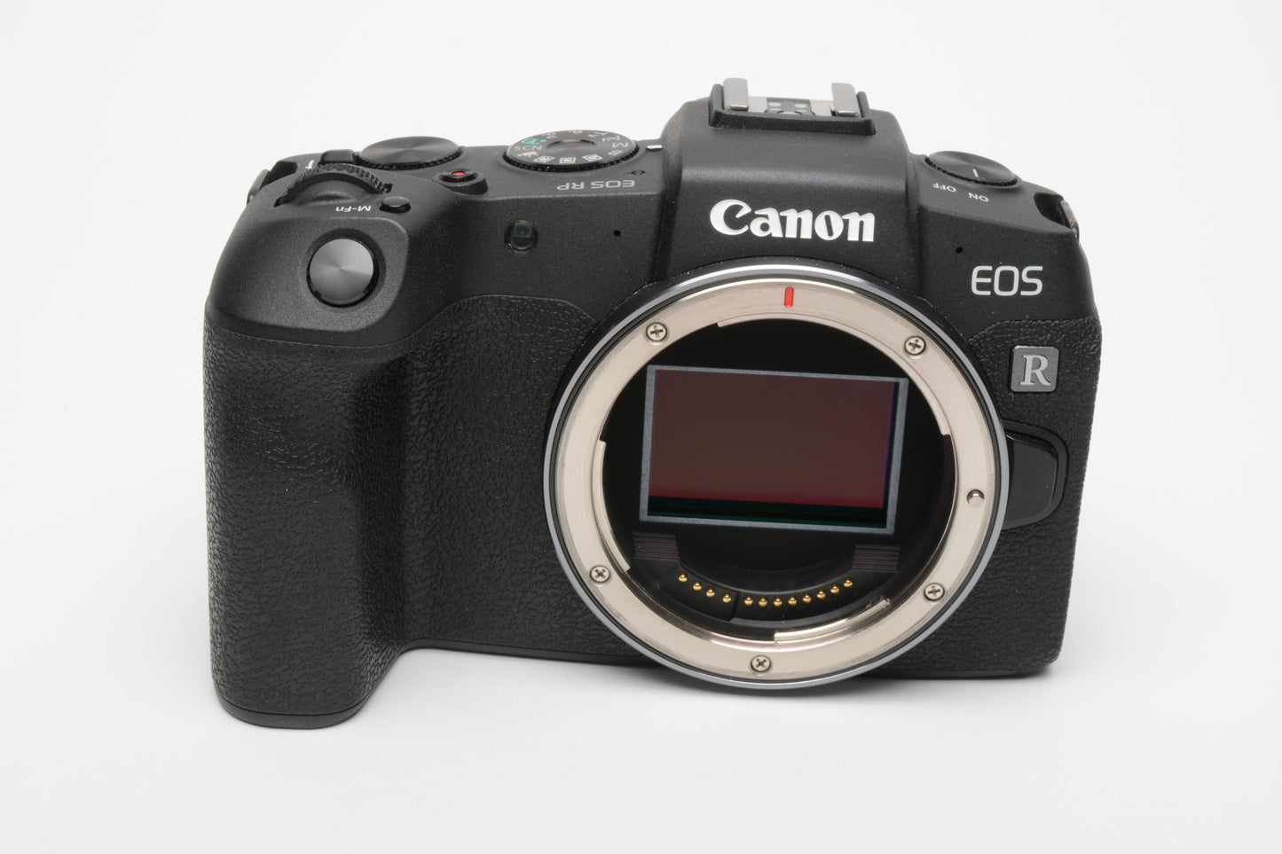 Canon EOS RP Mirrorless body, batt, charger, strap, AC, Only <2K Acts!, nice! Boxed