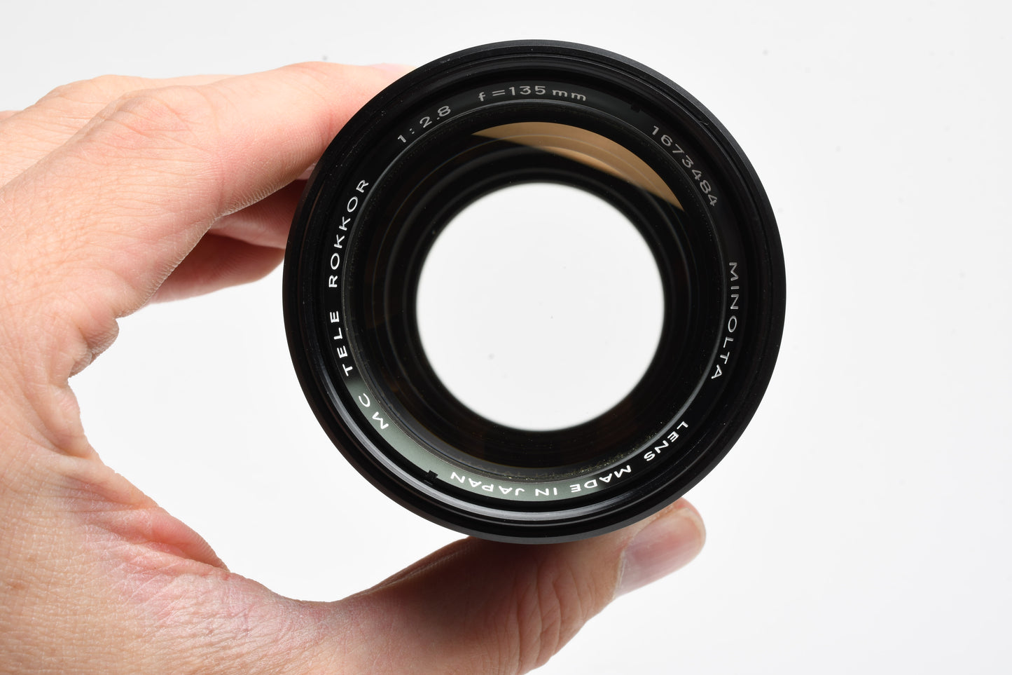 Minolta MC Tele Rokkor 135mm f2.8 Portrait lens, Very sharp!