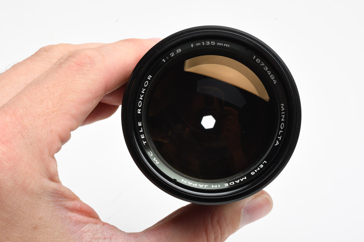 Minolta MC Tele Rokkor 135mm f2.8 Portrait lens, Very sharp!