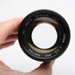 Magnum CCT 135mm f2.8 Portrait lens for Minolta MD Mount, Caps, clean