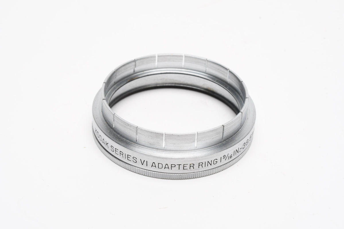 Kodak Series VI 31.5 mm-1 1/4 in. Slip-On Adapter Ring with Retaining Ring, NIB