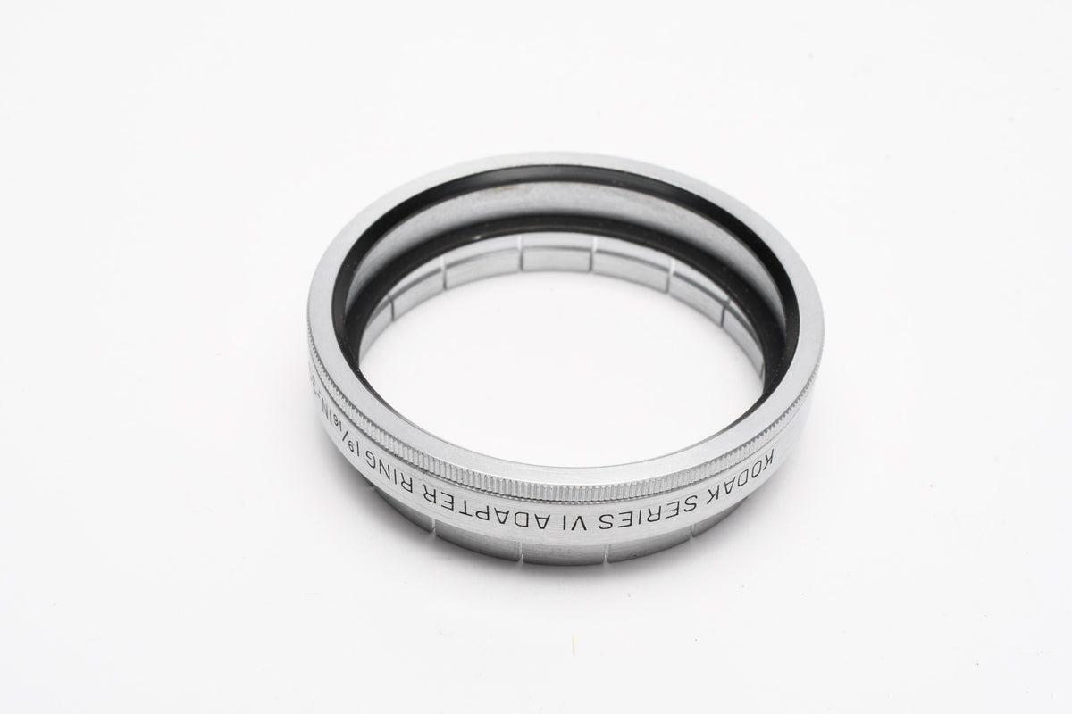 Kodak Series VI 31.5 mm-1 1/4 in. Slip-On Adapter Ring with Retaining Ring, NIB