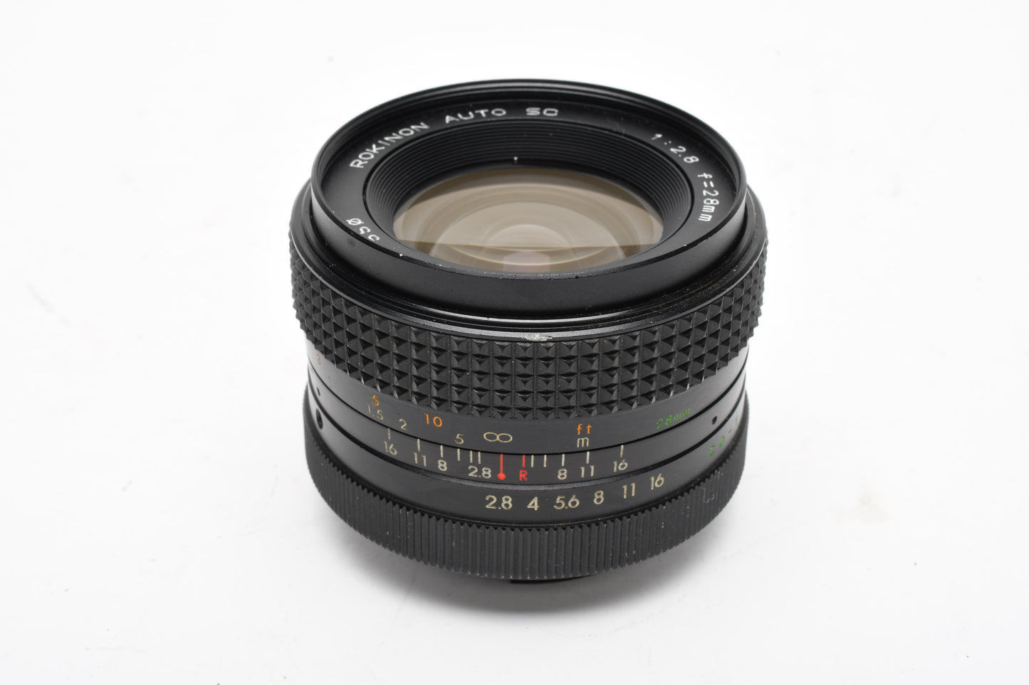 Rokinon Auto SC 28mm f2.8 Yashica Mount, Good