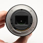 Sony 55-210mm f4.5-6.3 OSS zoom lens (Black) w/Lens caps, Lens hood
