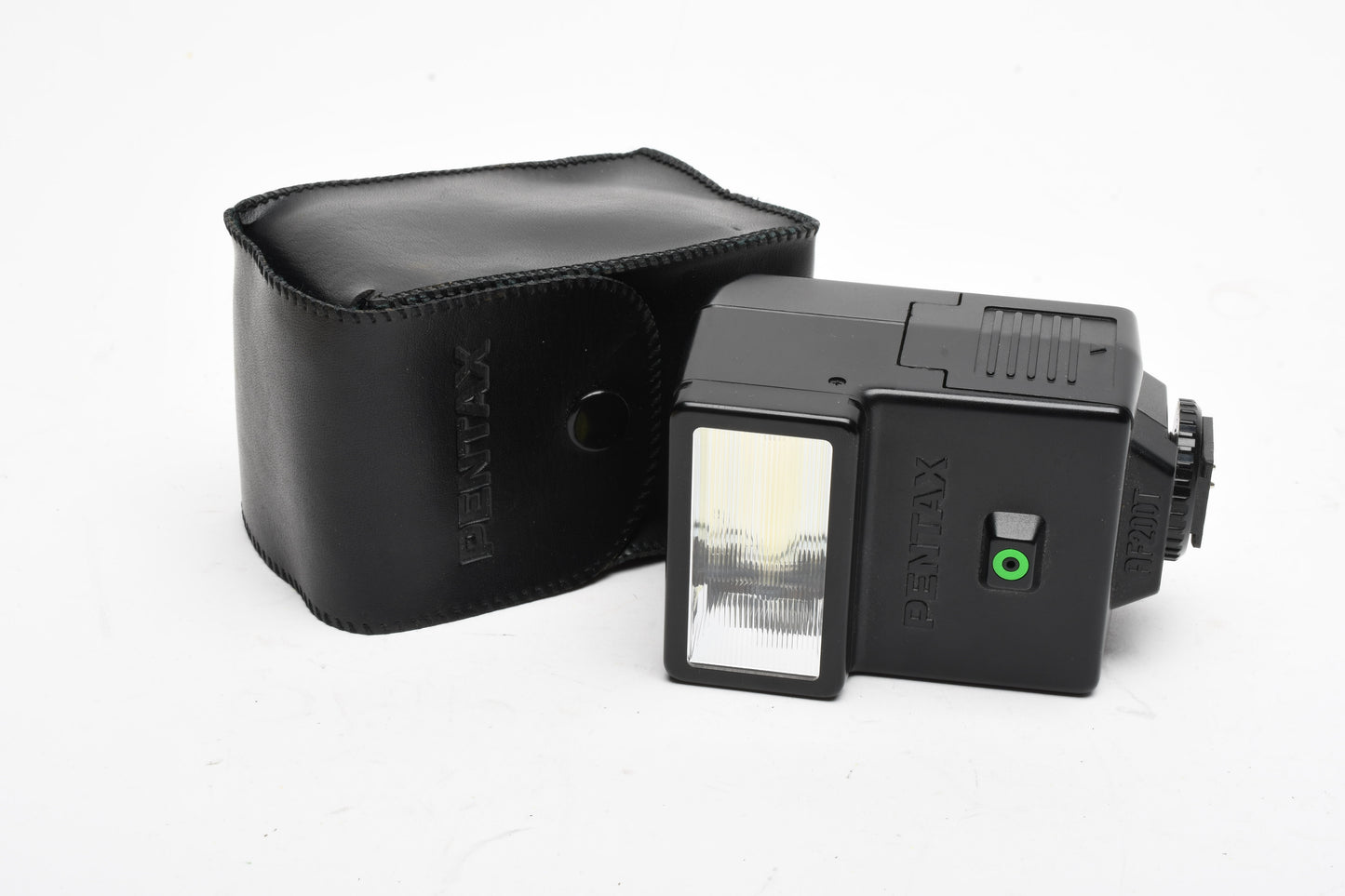 Pentax AF200T compact flash, case, Tested