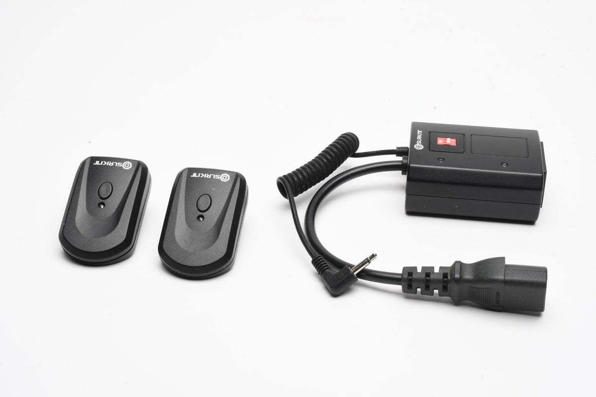 2 channel SLR Kit wireless camera remote, 2X Receivers and 1 Transmitter