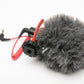 Rode VideoMicro Compact On Camera Microphone, Dead cat, very clean
