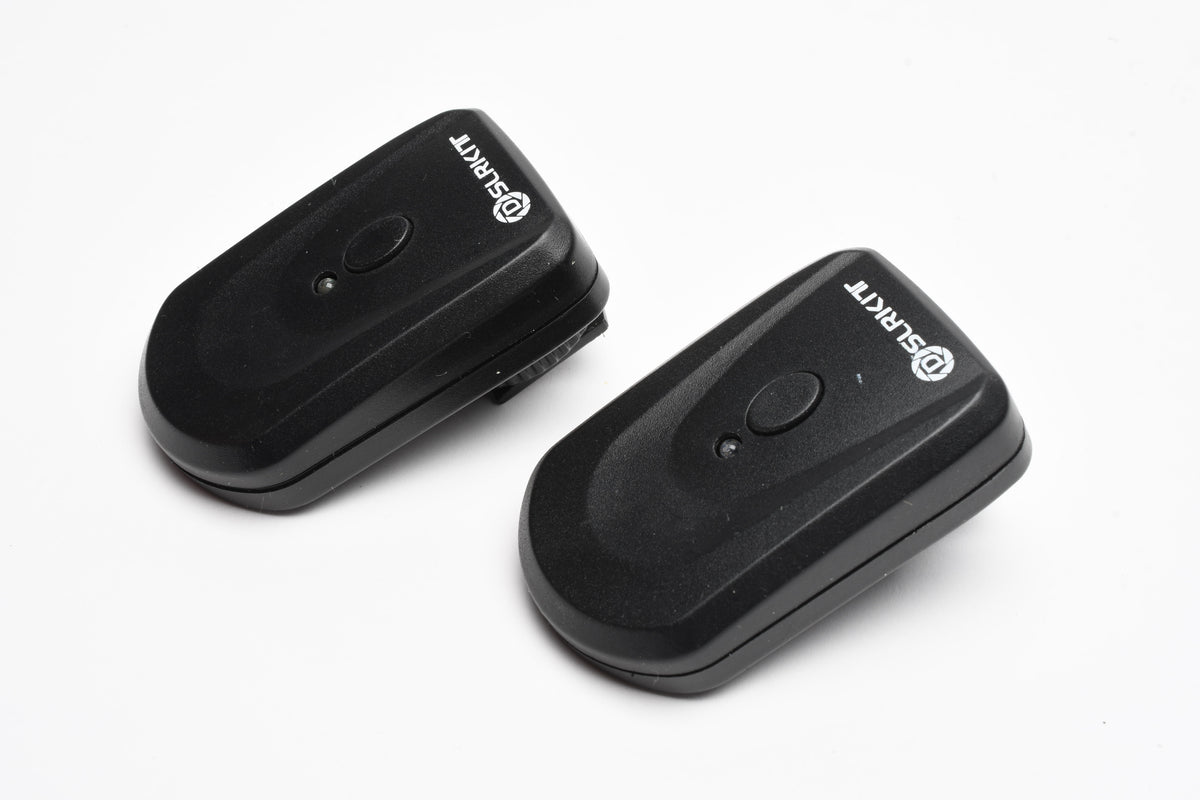 2 channel SLR Kit wireless camera remote, 2X Receivers and 1 Transmitter