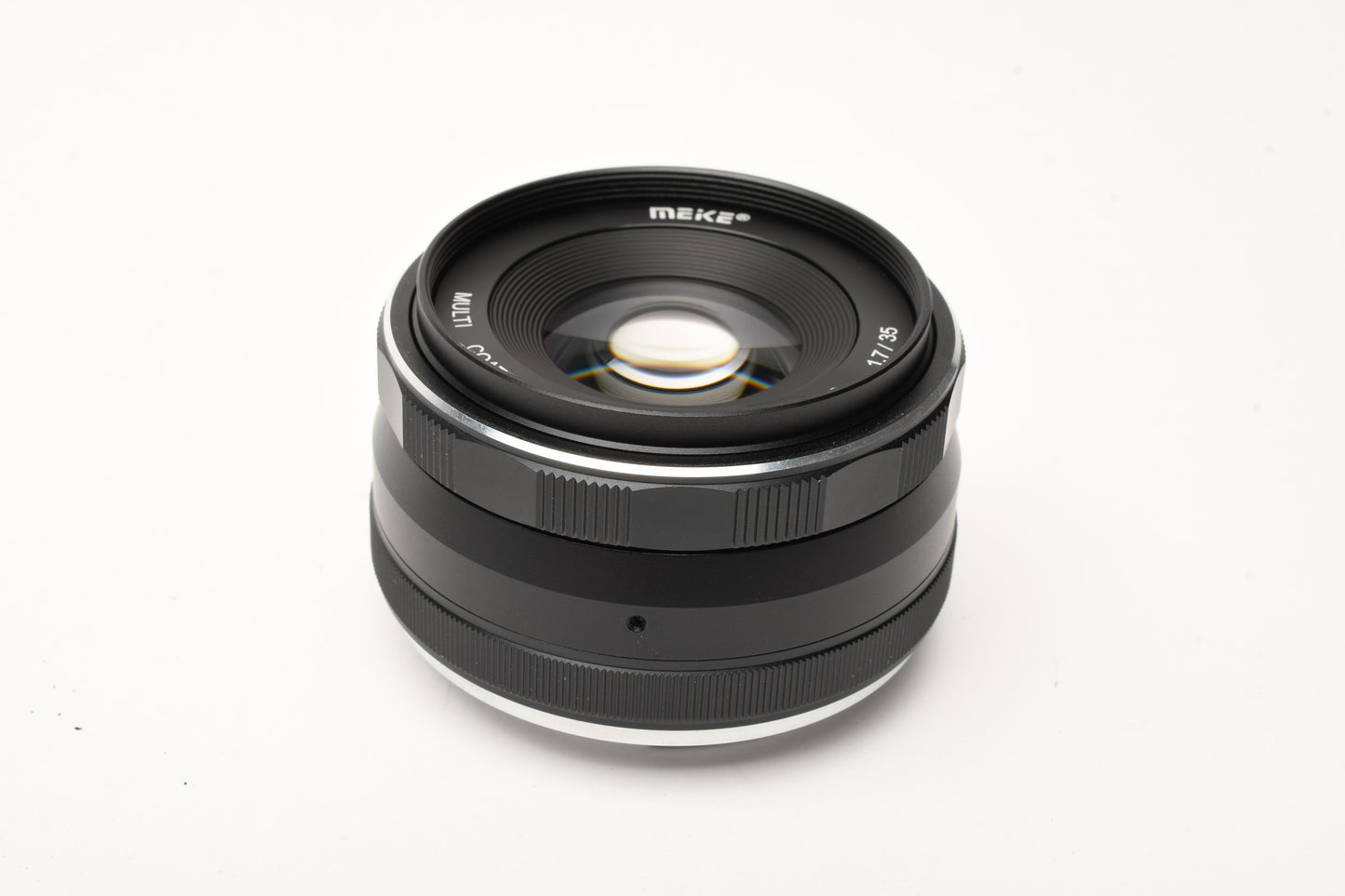 Meike 35mm F1.7 MF APS-C Camera Lens for Sony E Mount, Mint-
