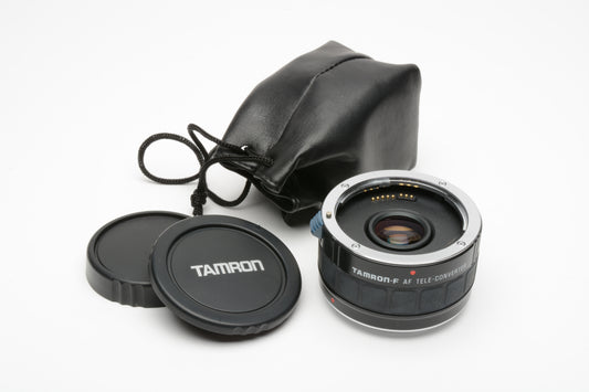 Tamron 2X Tele Converter C-AF1 BBAR MC7 for Canon EF, Great, w/Pouch