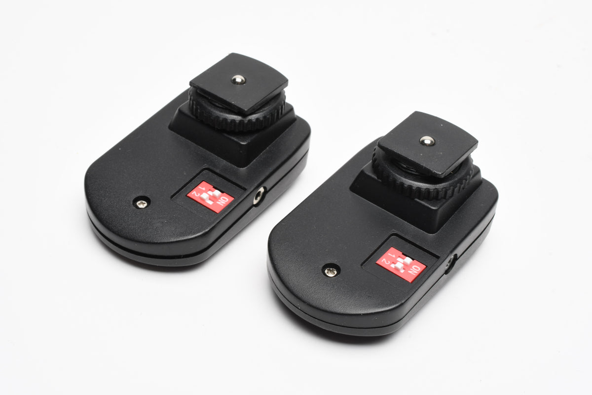 2 channel SLR Kit wireless camera remote, 2X Receivers and 1 Transmitter