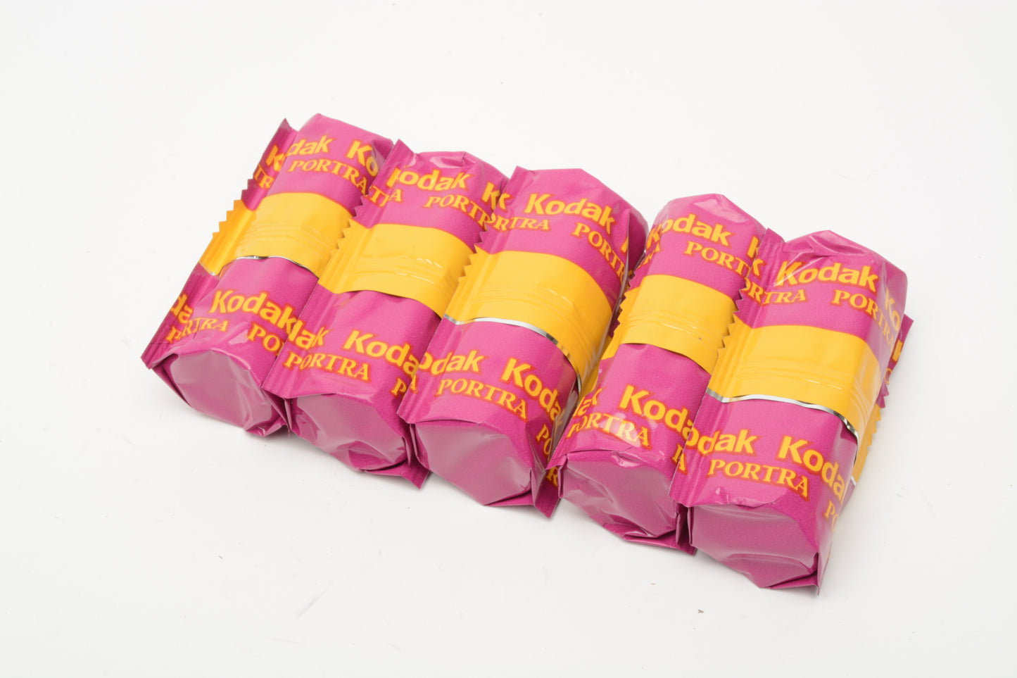 5X rolls Kodak Portra 400 ASA VC 120 Film C41 - Expired, Cold Stored