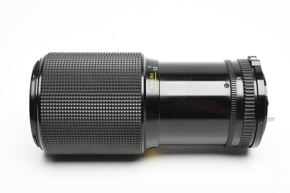 Canon FD 70-210mm f4 zoom lens, caps, case, smooth, Good!