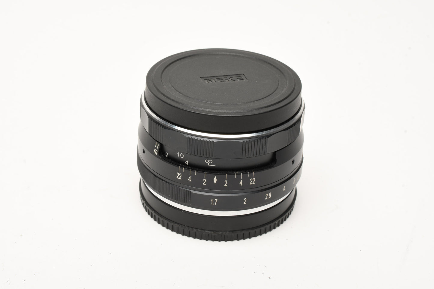 Meike 35mm F1.7 MF APS-C Camera Lens for Sony E Mount, Mint-
