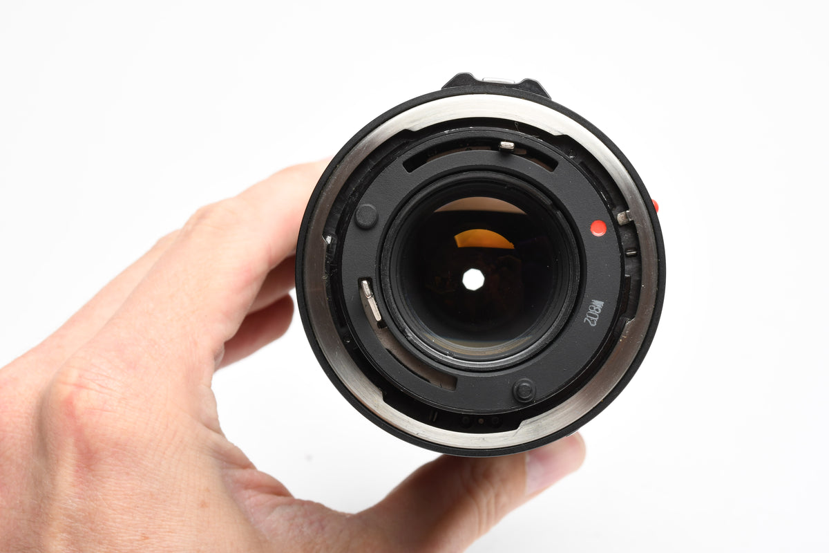 Canon FD 70-210mm f4 zoom lens, caps, case, smooth, Good!