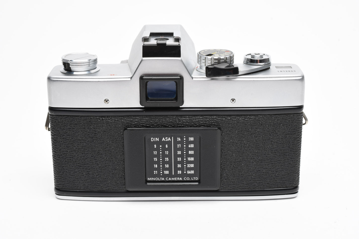 Minolta SRT-201 35mm SLR w/Rokkor-X 50mm f1.7 lens, new seals, tested, +Manual