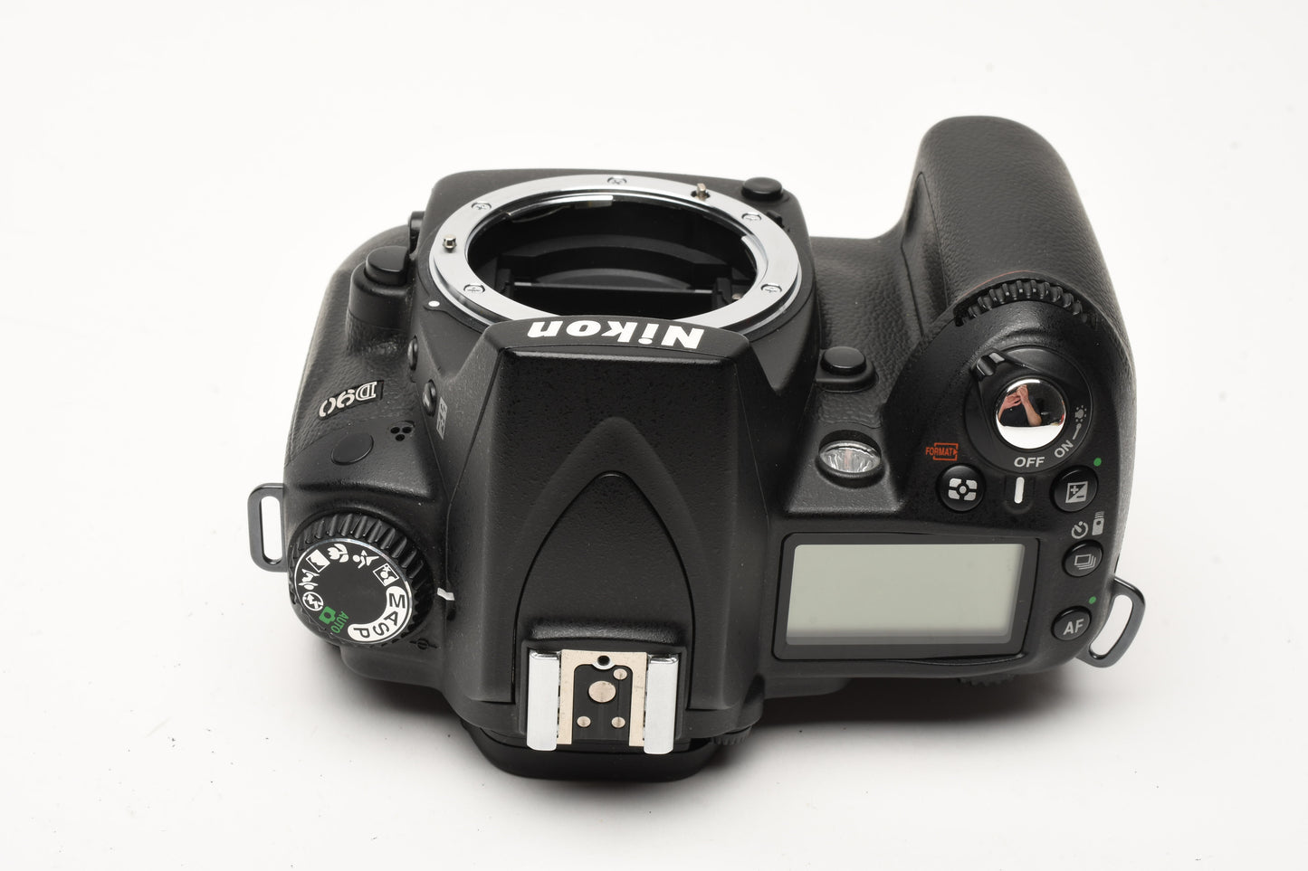 Nikon D90 DSLR body, 2X batts, charger, strap++ Only 5681 Acts, very clean, tested